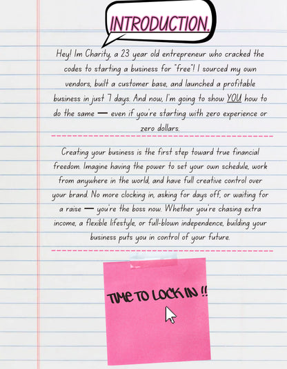 eBook #1: How To Launch a Business For Free! 📝